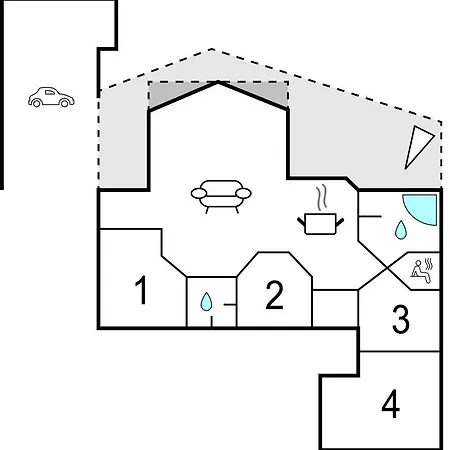 Vakantiehuis Four-bedroom Holiday In *